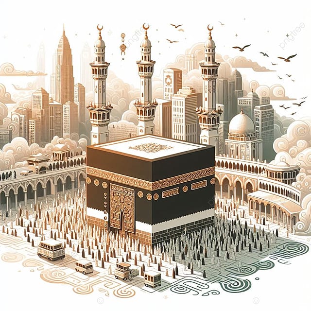 pngtree-a-drawing-of-the-kaaba-in-mecca-image_15796690